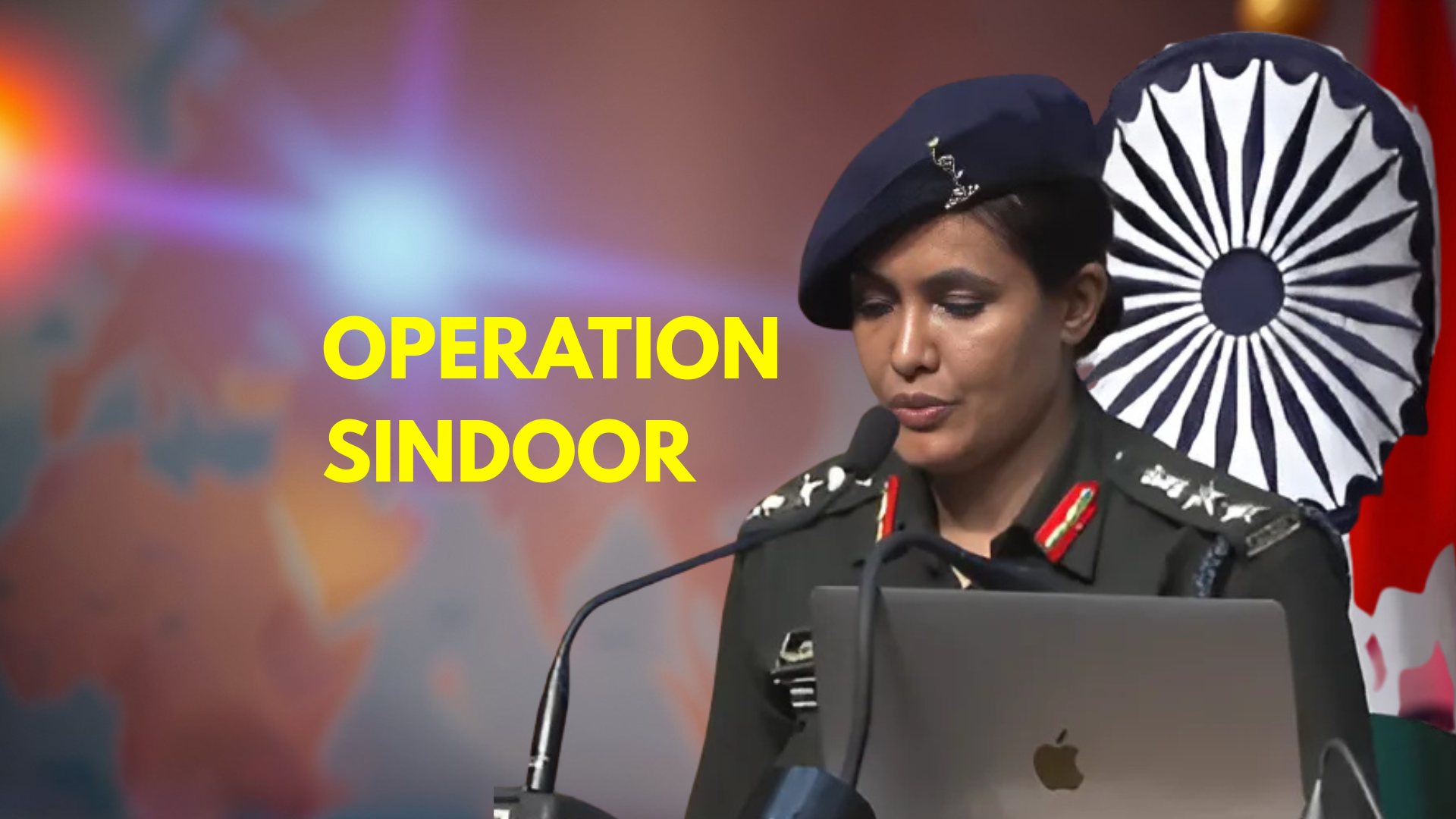 official statements by Col. Sofiya Qureshi and Wing Commander Vyomika Singh