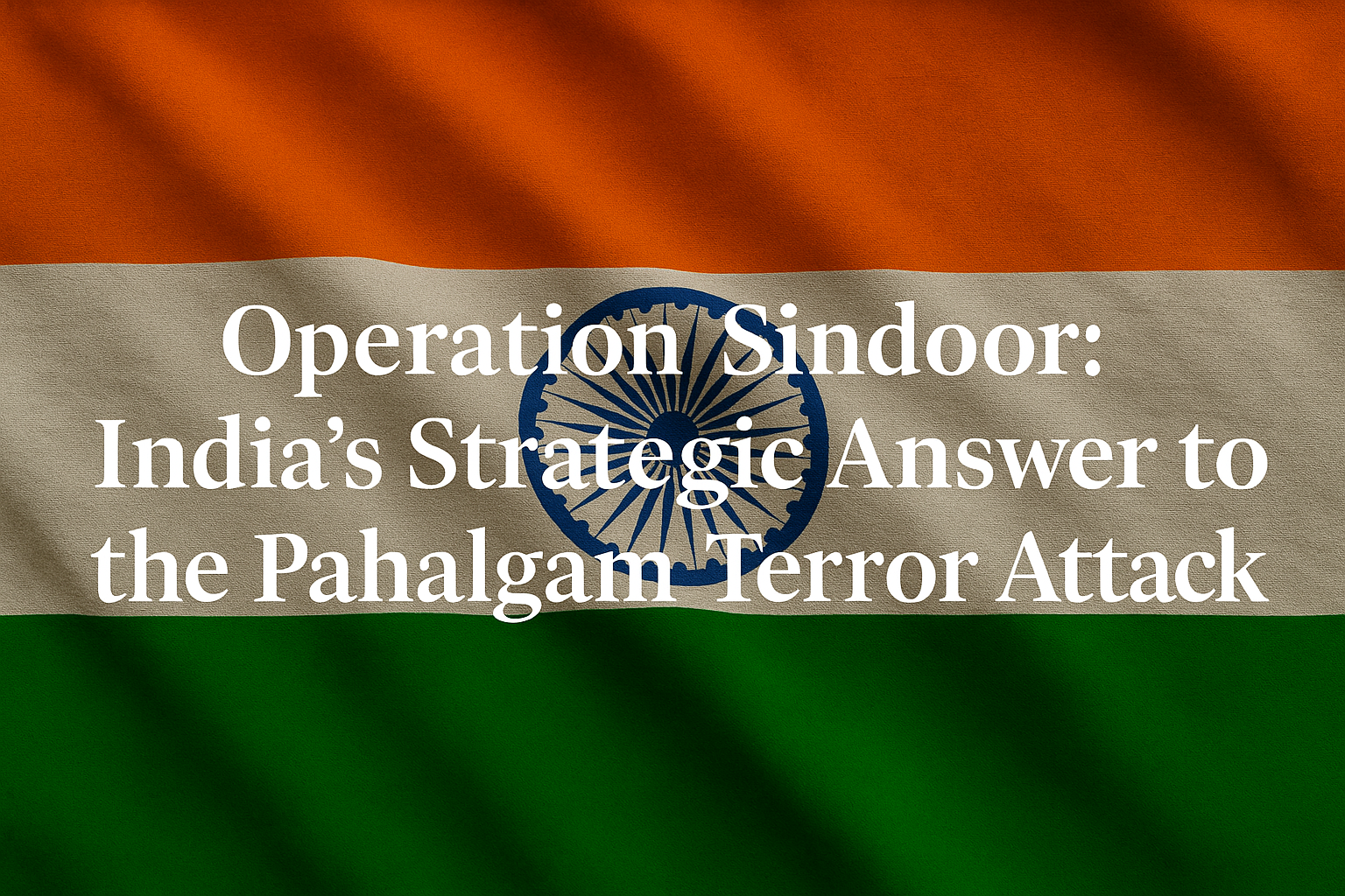 Operation Sindoor Analsysis by Ravi Kumar Kanoonplus