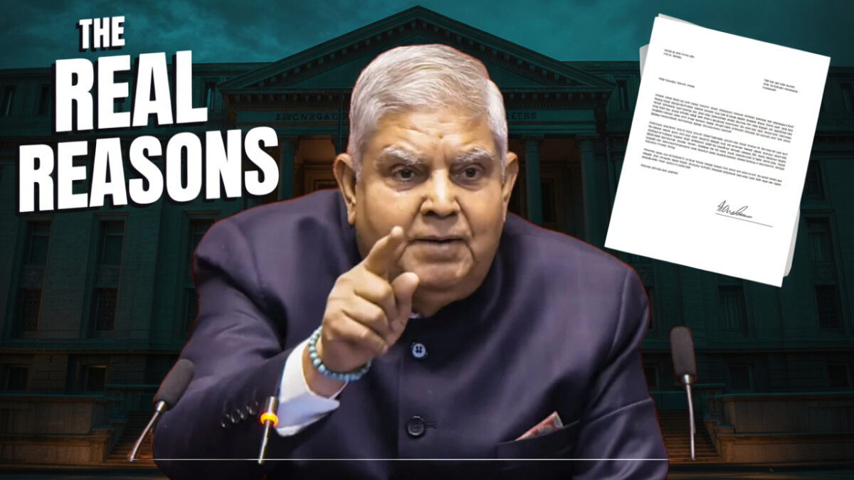 Dhankhar's unexpected exit explained