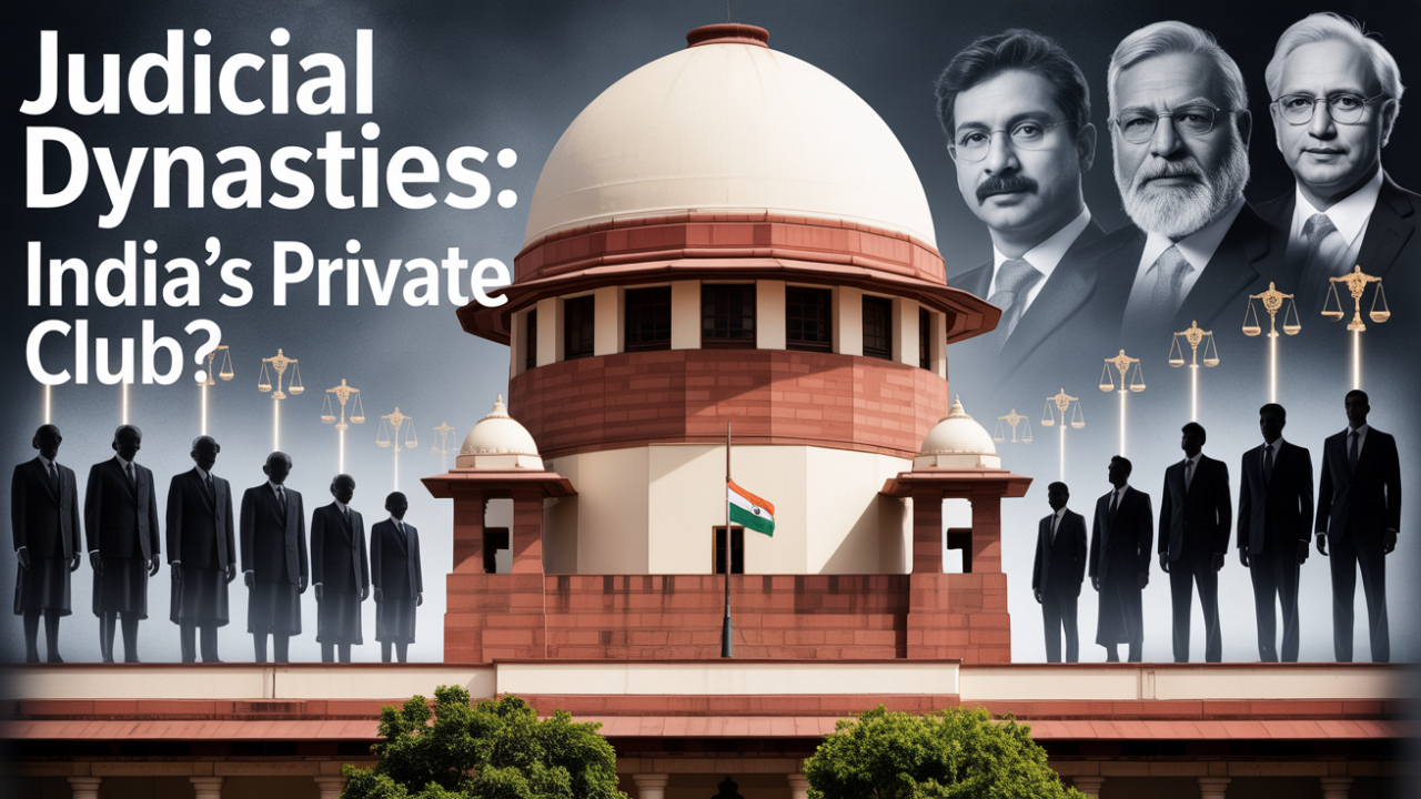Judicial dynasties india's private club