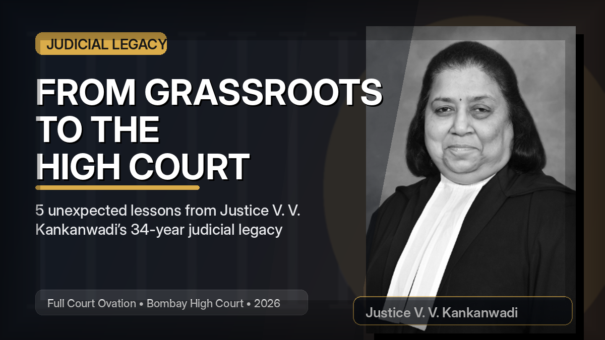 Justice V. V. Kankanwadi judicial legacy and farewell at Bombay High Court